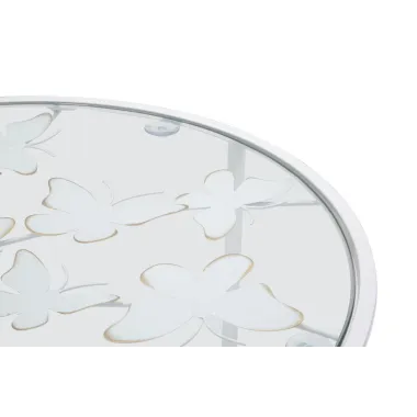Stoliki WHITE BUTTERFLY PARA cm Ø 43x60-38x55